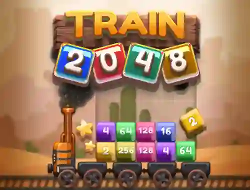Logħba Train 2048 onlajn