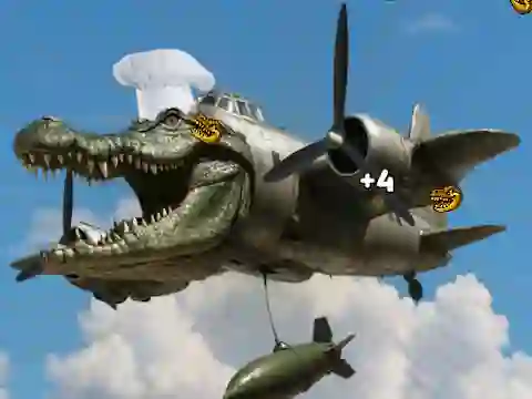 Logħba Bombardino Crocodilo Clicker onlajn