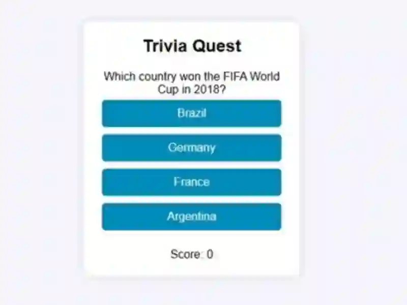 Logħba Trivia Quest onlajn