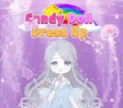 Logħba Candy Doll Dress Up onlajn
