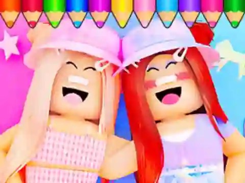 Logħba Coloring Book: Roblox Bestie onlajn