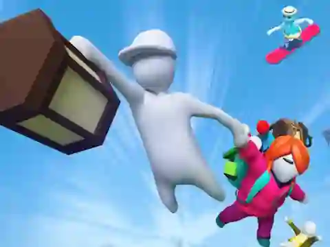 Logħba Fall Flat Battle onlajn