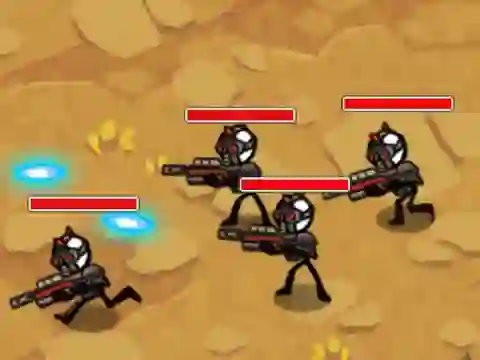 Logħba Stickman Warfare onlajn