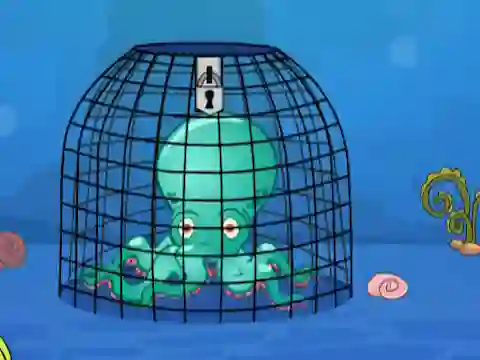 Logħba Release Octopus from Cage onlajn