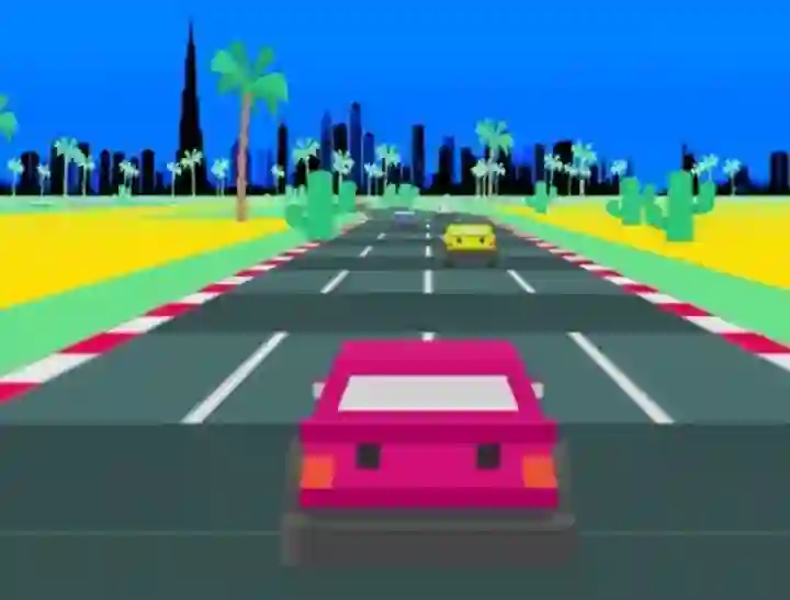 Logħba Dubai Race onlajn