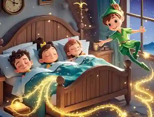 Logħba Find The Differences: Peter Pan onlajn