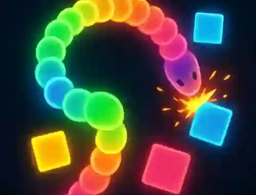 Logħba Snake Frenzy Color Clash onlajn