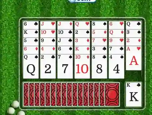 Logħba Golf Solitaire onlajn