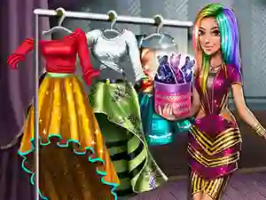 Logħba Tris Runway Dolly Dress Up onlajn