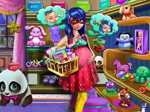 Logħba Lady Mommy Goes Shopping onlajn