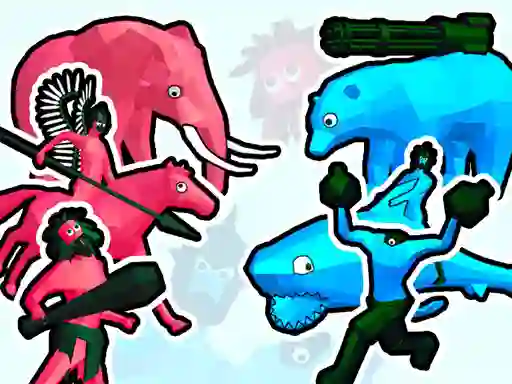 Logħba Funny Battle Simulator 2 onlajn