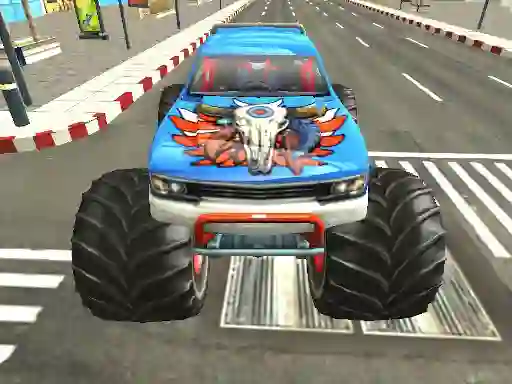 Logħba Monster Truck City Parking onlajn