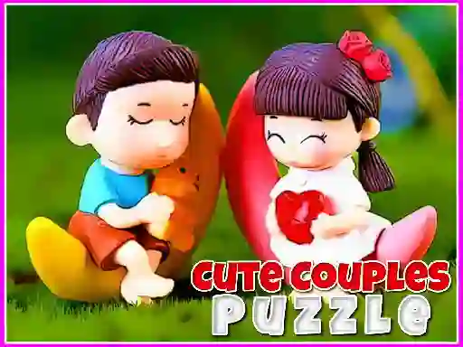 Logħba Cute Couples Puzzle onlajn