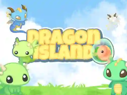 Logħba 2048 Dragon Island onlajn