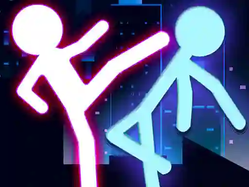 Logħba Stickman Ultimate Street Fighter 3D onlajn