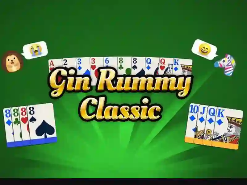 Logħba Gin Rummy Classic onlajn