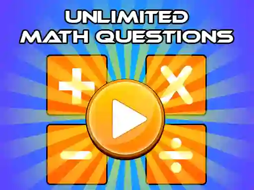 Logħba Unlimited Math Questions onlajn