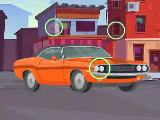 Logħba Find The Differences Cars onlajn