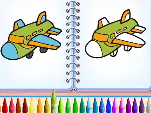Logħba Aero Coloring Books onlajn