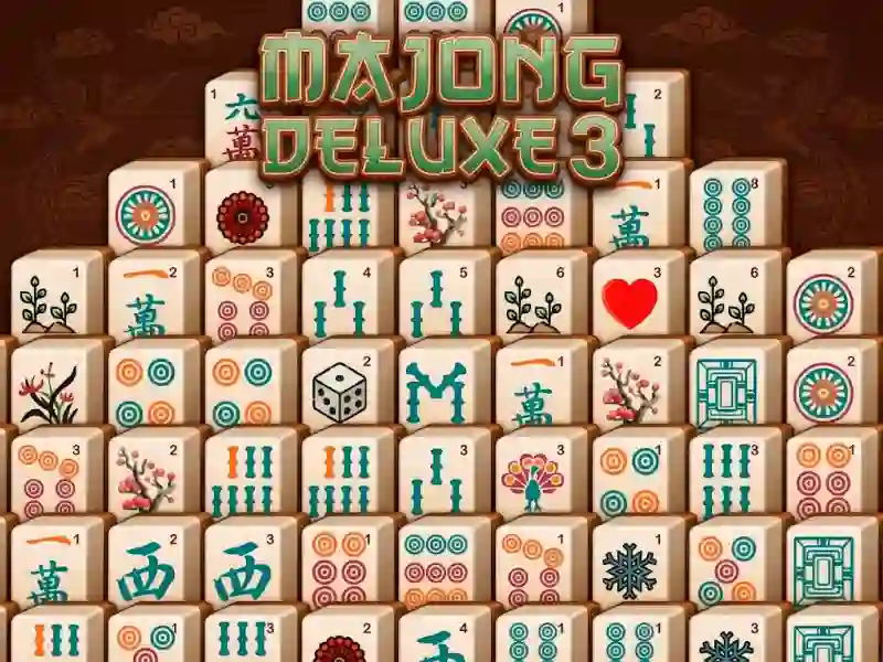 Logħba Mahjong Deluxe 3 onlajn