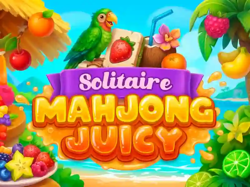 Logħba Solitaire Mahjong Juicy onlajn