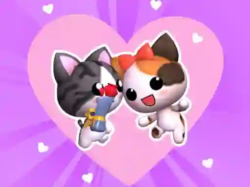 Logħba Love Cat Line onlajn