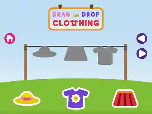 Logħba Drag and Drop Clothing onlajn