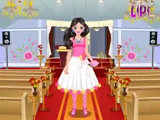 Logħba Flower Girl Dress Up onlajn