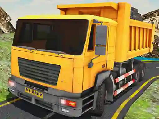 Logħba US Cargo Truck Driver Racing Game onlajn