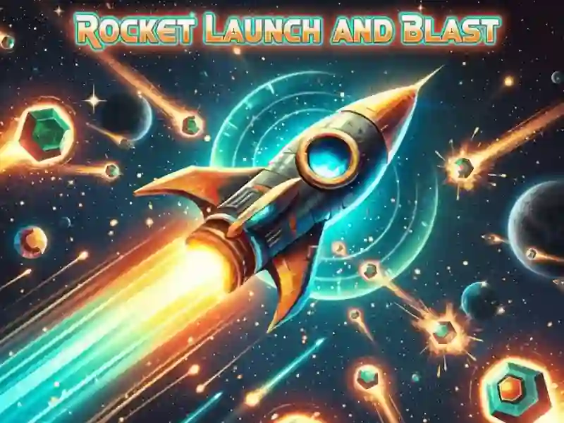 Logħba Rocket Launch And Blast onlajn