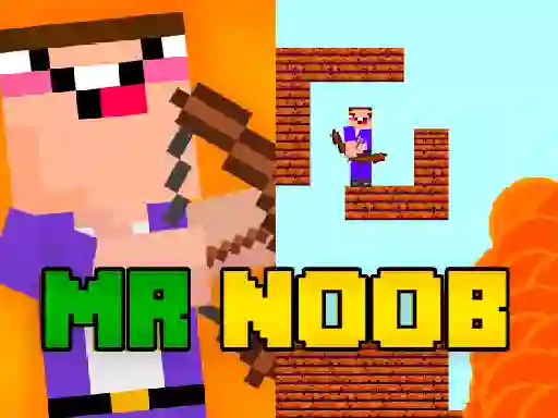Logħba Mr Noob vs Zombies onlajn