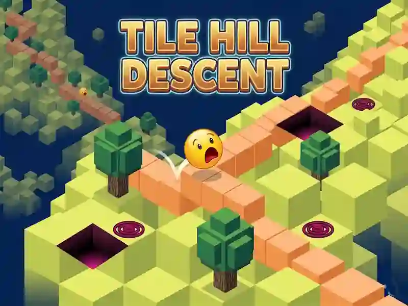Logħba Tile Hill Descent onlajn