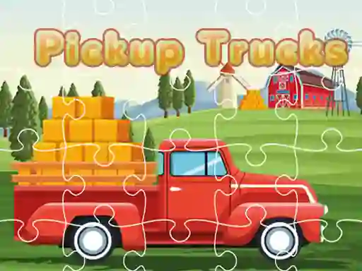 Logħba Pickup Trucks Jigsaw onlajn