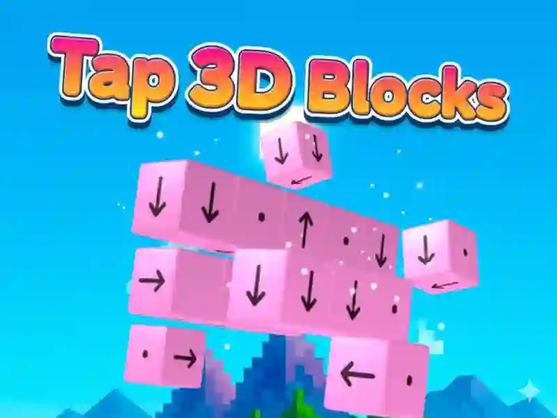 Logħba Tap 3D Blocks onlajn