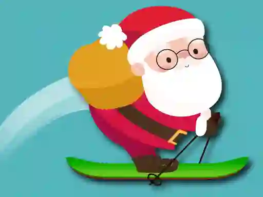 Logħba Avalanche Santa Ski Xmas onlajn