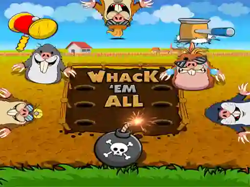 Logħba Whack 'em All onlajn