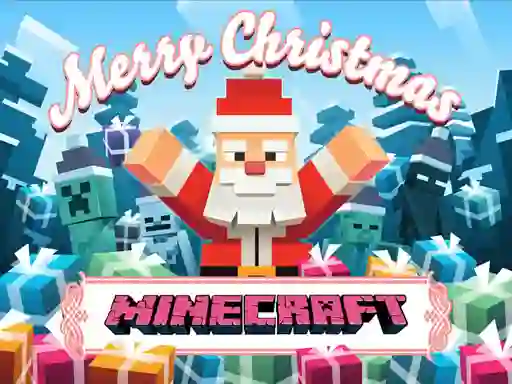 Logħba MineCraft Christmas Jigsaw Puzzle onlajn