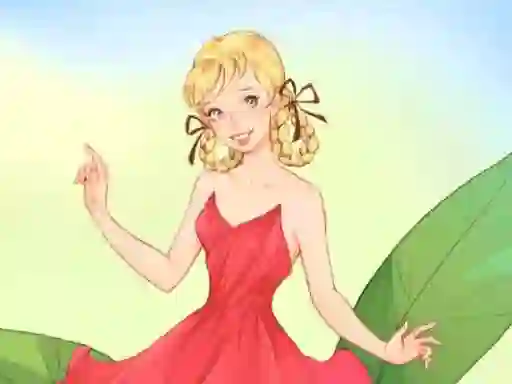 Logħba Dress up Thumbelina onlajn