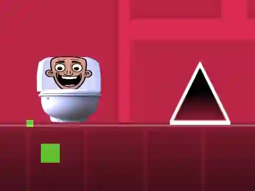 Logħba Geometry Dash Skibidi Toilet onlajn
