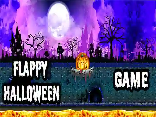 Logħba Flappy Halloween onlajn