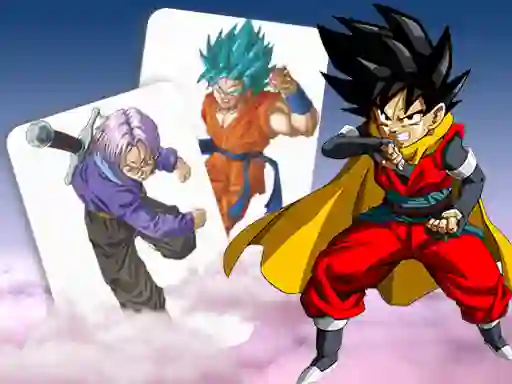 Logħba Dragon Ball memory card match onlajn