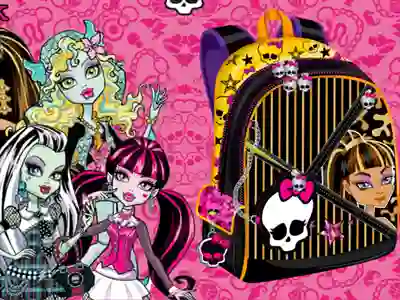 Logħba Monster High Backpack Design onlajn