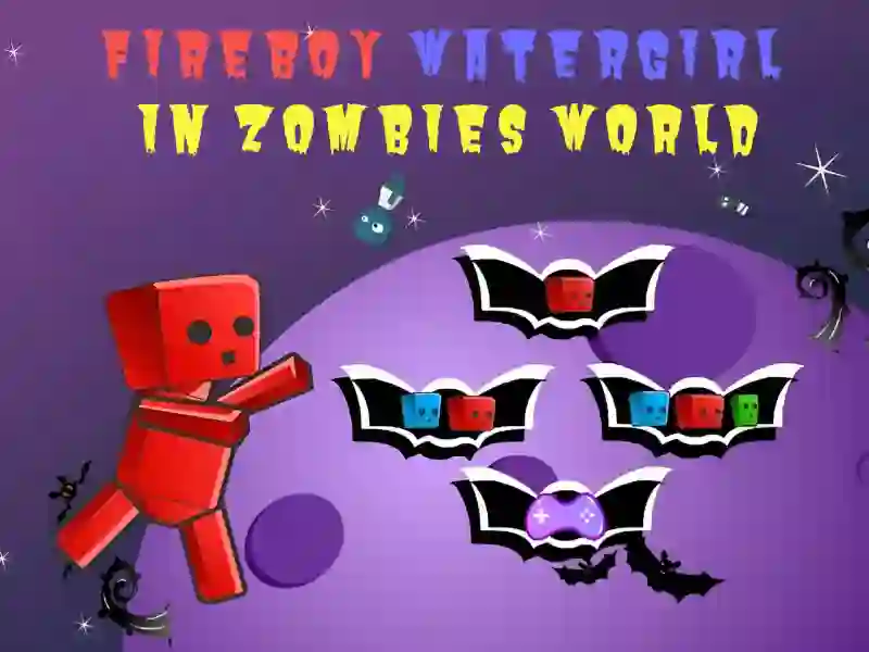 Logħba Fireboy Watergirl In Zombies World onlajn