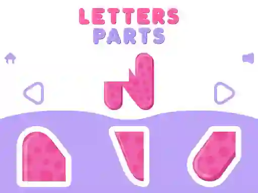 Logħba Letters Parts onlajn