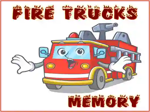 Logħba Fire Trucks Memory onlajn