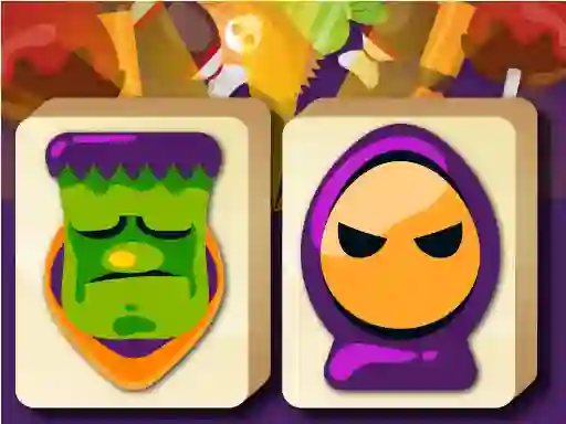 Logħba Mahjong Halloween onlajn