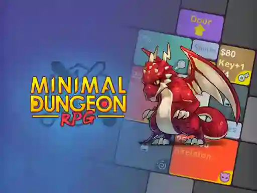 Logħba Minimal Dungeon RPG onlajn