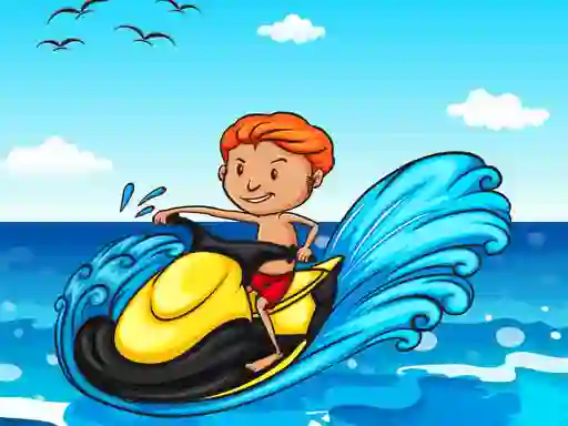 Logħba Jet Ski Summer Fun Hidden onlajn