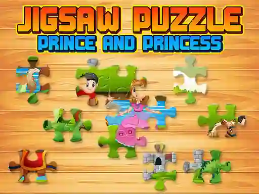 Logħba Prince and Princess Jigsaw Puzzle onlajn