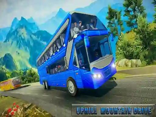 Logħba Dangerous Offroad Coach Bus Transport Simulator onlajn